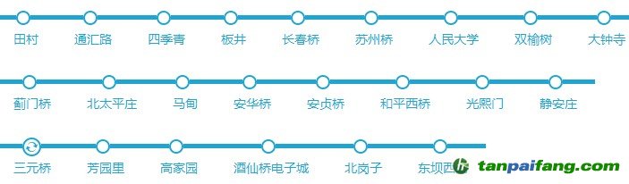 地铁12号线线路图