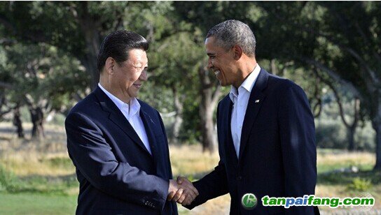 习近平和奥巴马2013年在安纳伯格庄园内会晤——易碳家期刊