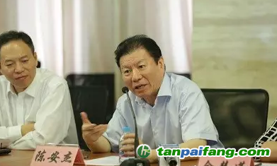 上海现代服务业联合会副会长、低碳经济服务专业委员会主任陈安杰致辞碳交易