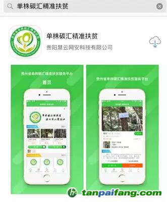 “单株碳汇精准扶贫”APP正式上线（附下载链接）
