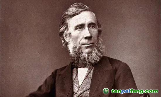 约翰·丁达尔（John Tyndall），1820年8月2日-1893年12月4日。| 图片来源：wellcome/wikipedia