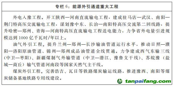 河南省人民政府关于印发河南省“十四五”现代能源体系和碳达峰碳中和规划的通知