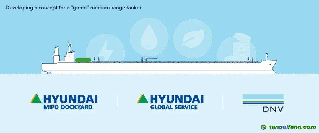 DNV与韩国船企合作研发MR型成品油船脱碳设计方案