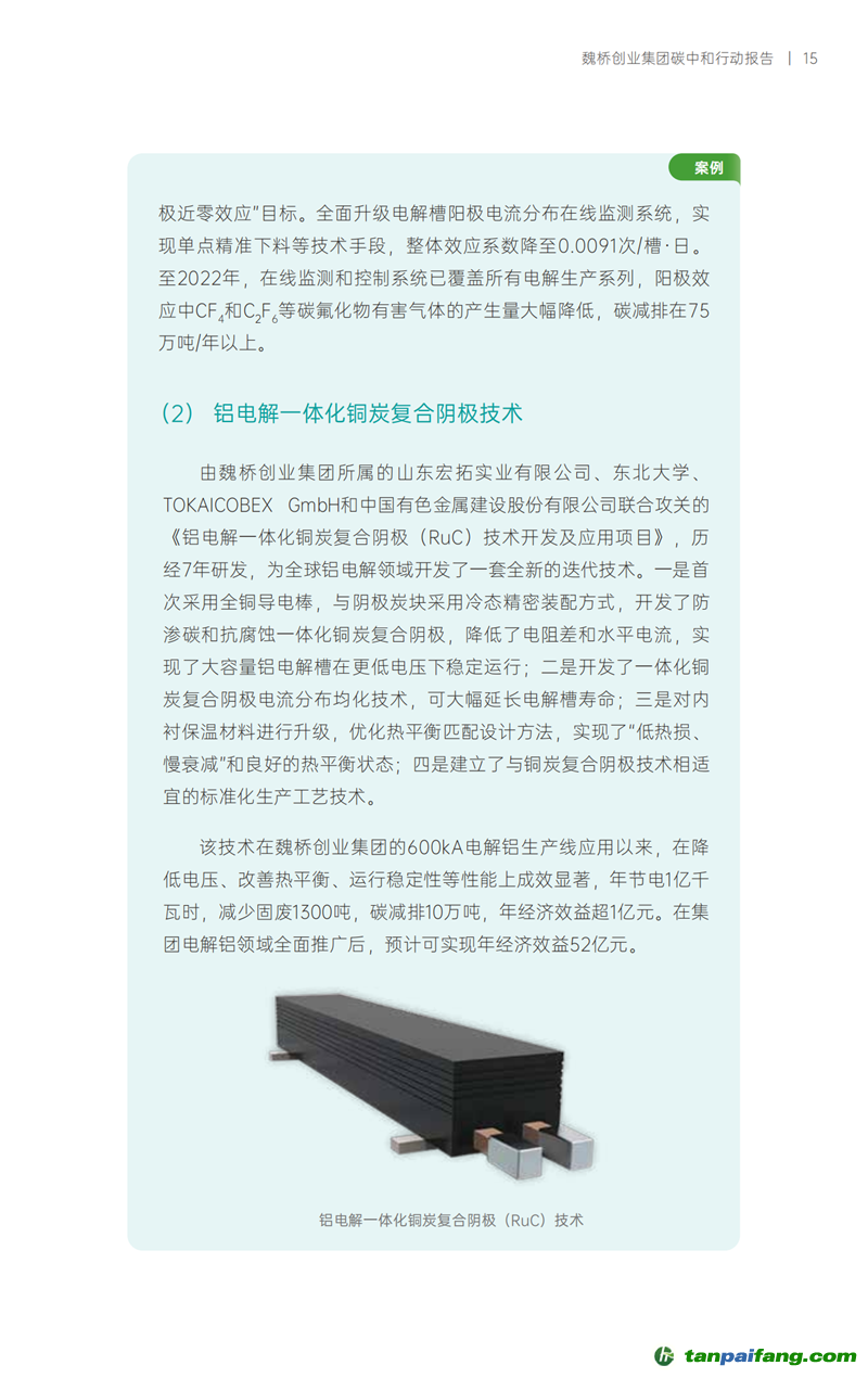 《魏桥创业集团碳中和行动报告》发布