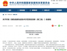 黑龙江1个项目入选绿色低碳先进技术示范项目清单（第二批）