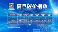 2025年4月复旦碳价指数发布！