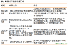 天风汽车孙潇雅：碳排考核叠加车型周期，欧洲新能源车迎来拐点